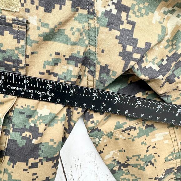 Propper Jacket Men Size Medium Regular Digital Camo Collared Utility Outerwear - Picture 3 of 4